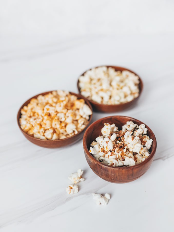 Easy Homemade Popcorn (3 Flavors)